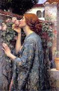 John William Waterhouse The Soul of the Rose or My Sweet Rose Germany oil painting artist